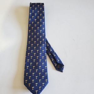 Land's End silk tie
